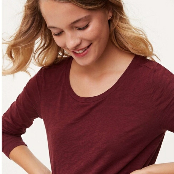 | LOFT | Boat Neck Tee - Picture 2 of 6